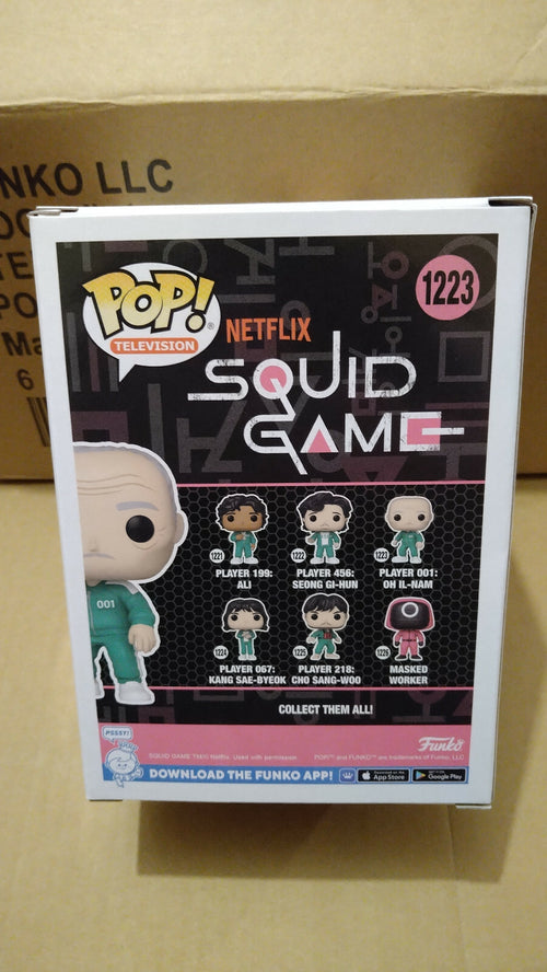 Funko Pop! SQUID GAME 1223 Il-nam 001 (F22)