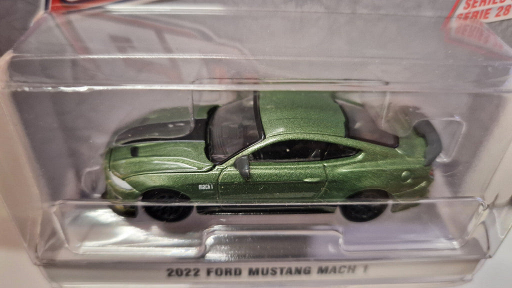 Greenlight GL Muscle Series 28 2022 Ford Mustang Mach 1 in Eruption    (NG34)