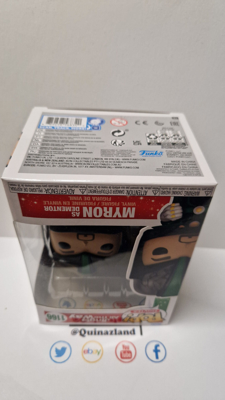 Funko Pop! Jingle all the Way #1166 Myron as dementor (F34)