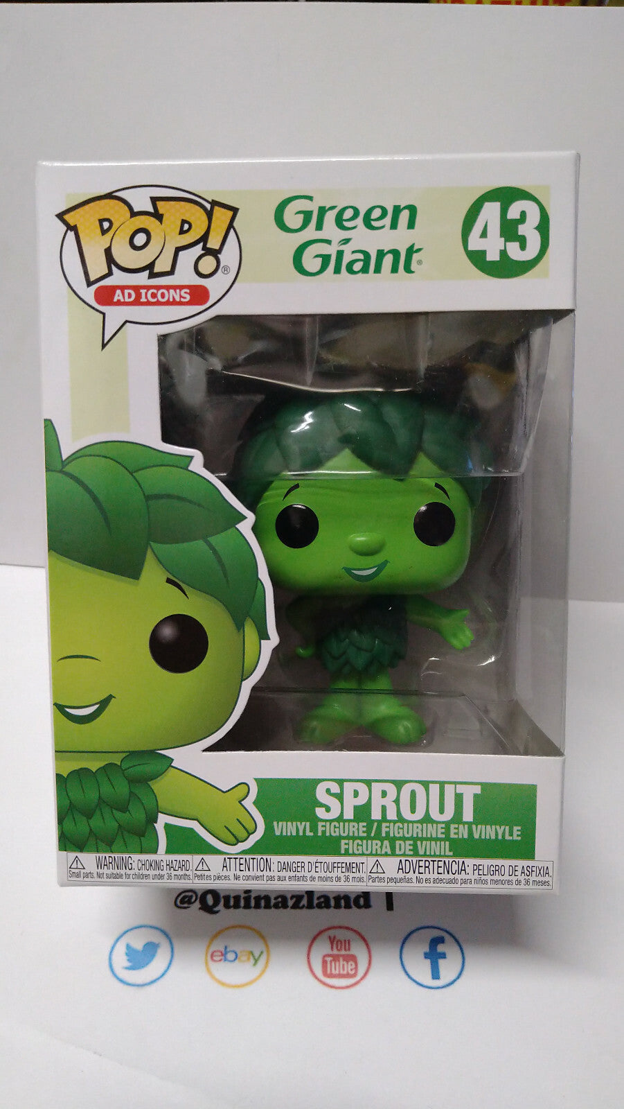 Funko Pop! Green Giant #43 Sprout (F18)