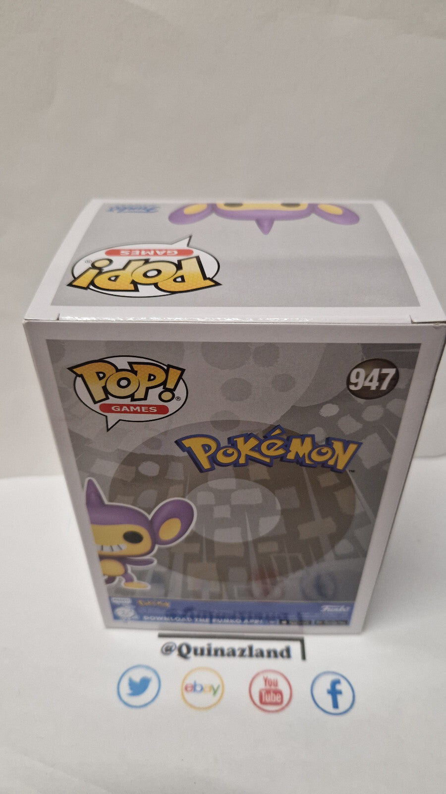Funko Pop! POKEMON - POP Games N° 947 Capumain (F18)