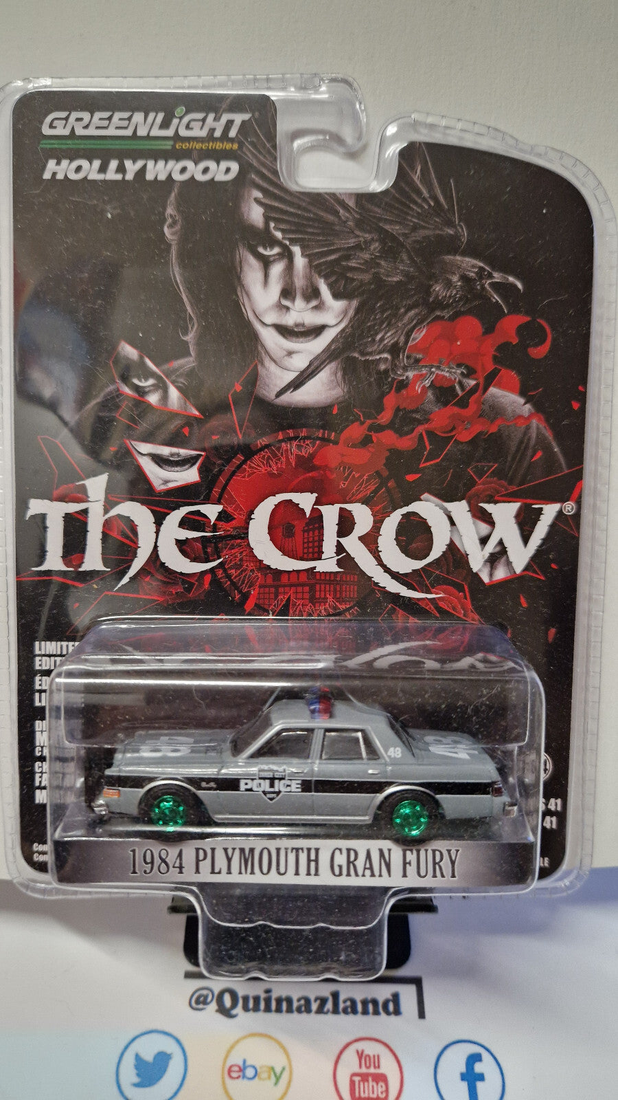 Greenlight chase Hollywood 1984 Plymouth Gran Fury (NG31)