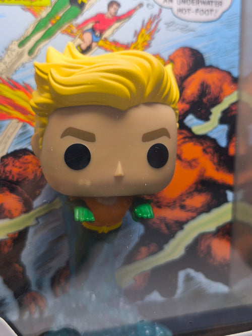 Funko Pop! DC  Comic Cover N° 13 Aquaman (cart)