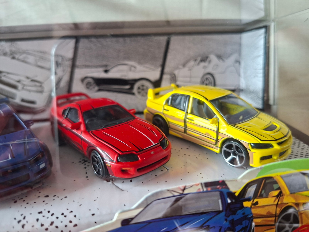 Majorette Ride Wild Jdm Legends Toyota Nissan Honda Misubishi (ET)