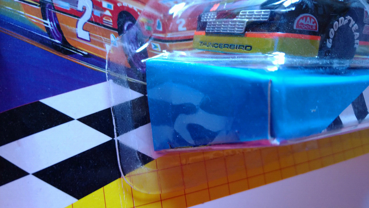 Matchbox 1/43 Super stockers Ford thunderbird davey allison bulle décoll (CT08)