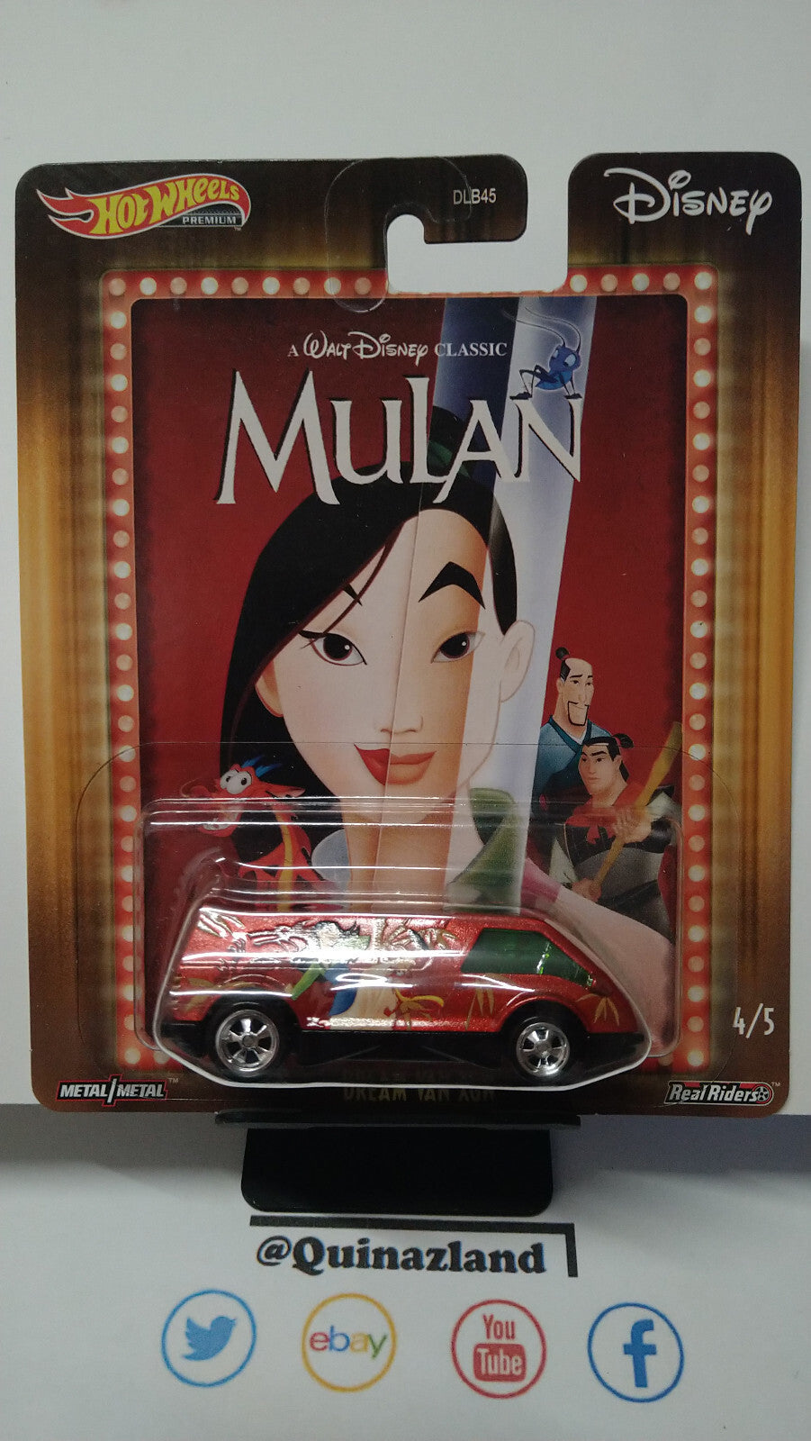 Hot Wheels Disney Dream van XGW Mulan (NG14)