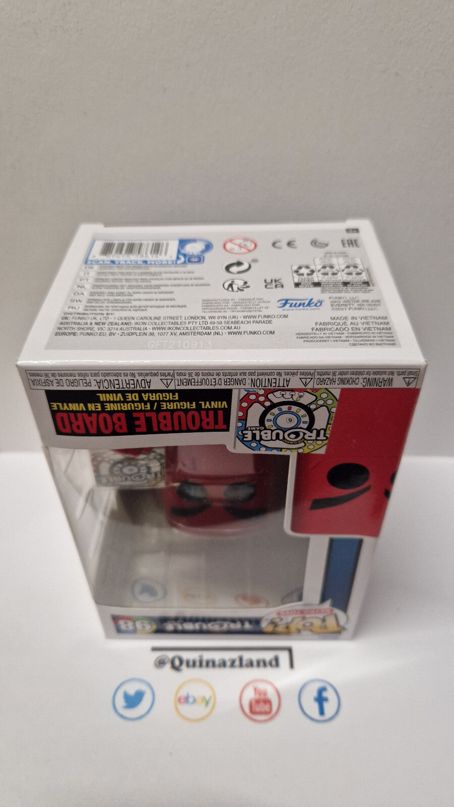 Funko Pop! Retro Toys #98 Trouble Board (F26)