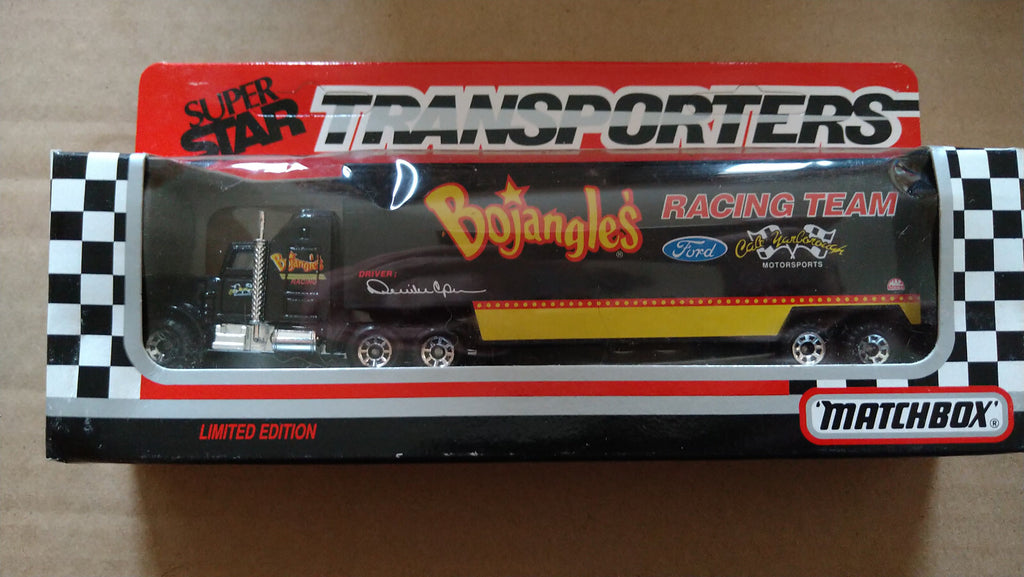 Matchbox 1993 Super star transporters Bojangles derrick cope (C12)