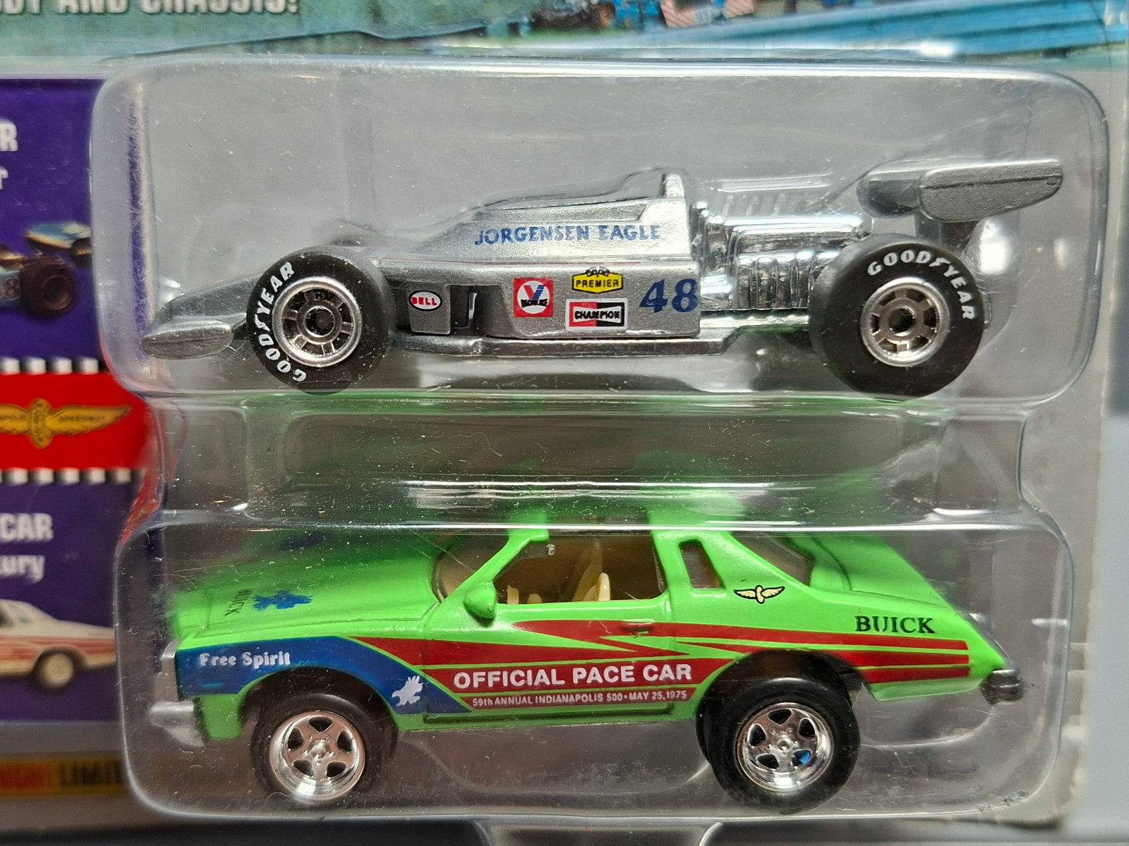 Johnny Lightning 1996 Indianapolis 500 1975 indy winner et buick pace    (NG46)