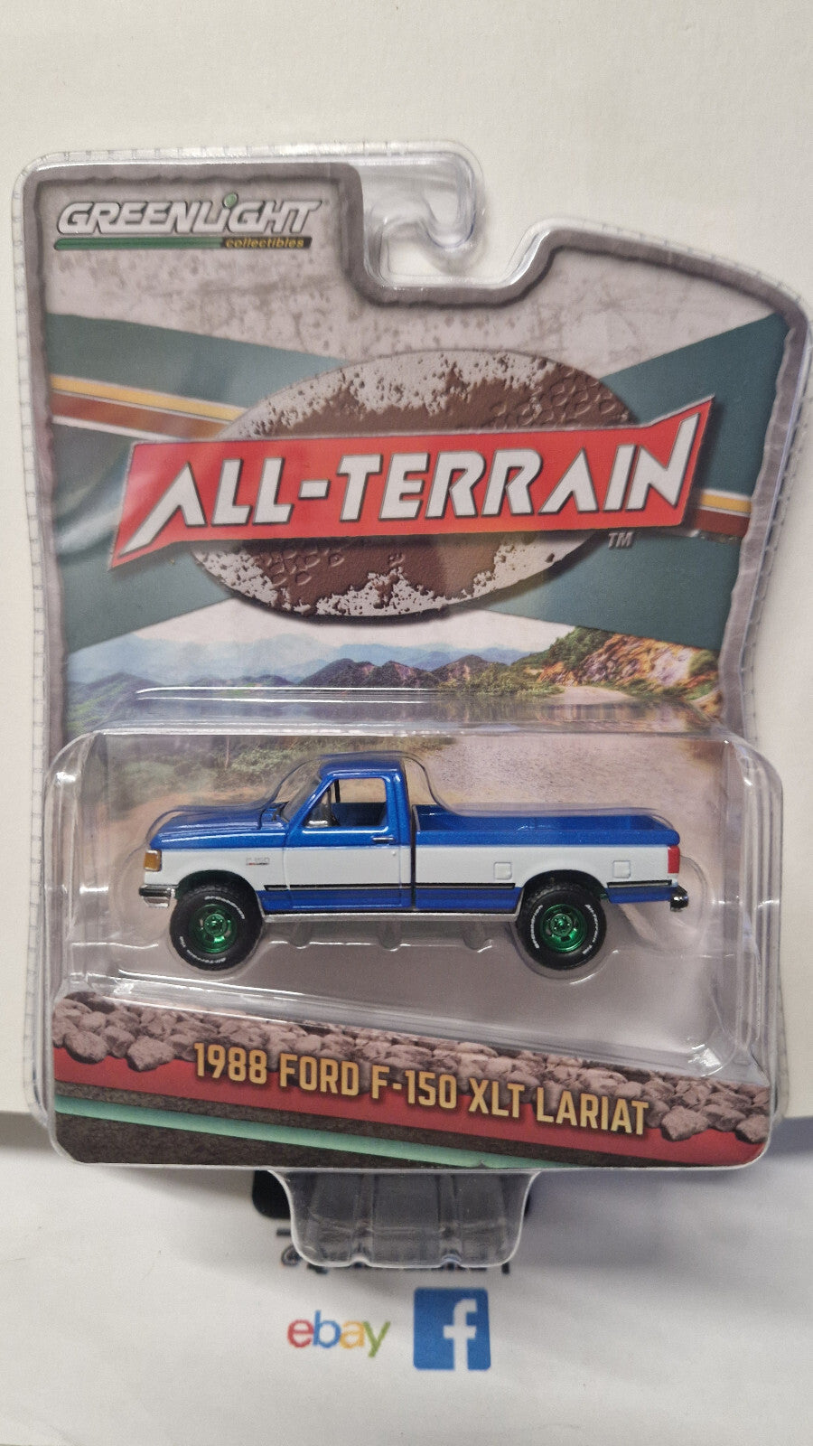 Greenlight All terrain série 15 1988 Ford f-150 XLT lariat Chase (NG76)
