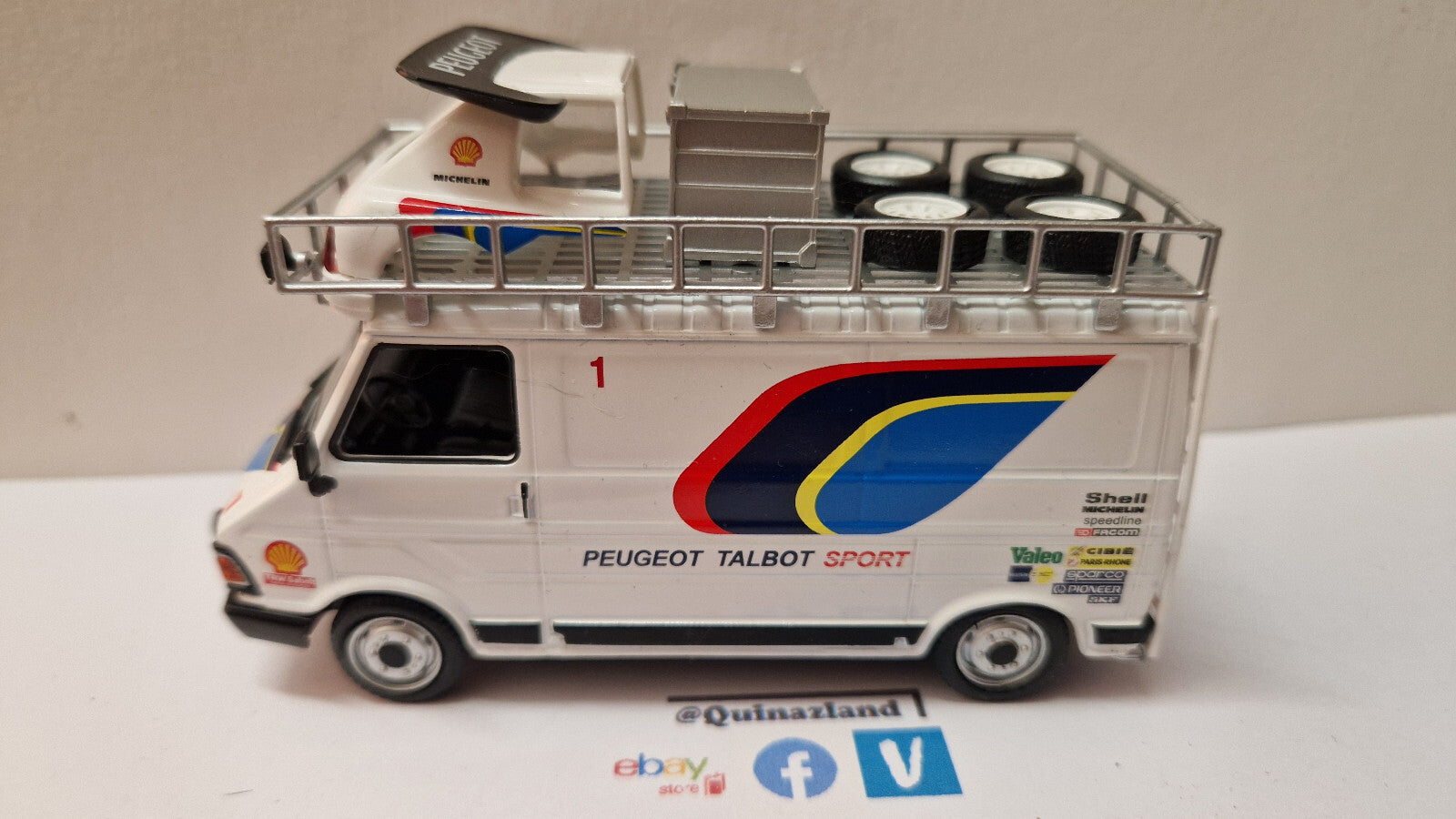 Model mag 1/43 Citroën C35 team Peugeot talbot sport    (NP31)