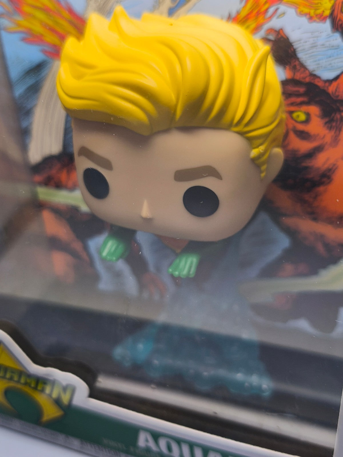 Funko Pop! DC  Comic Cover N° 13 Aquaman (cart)