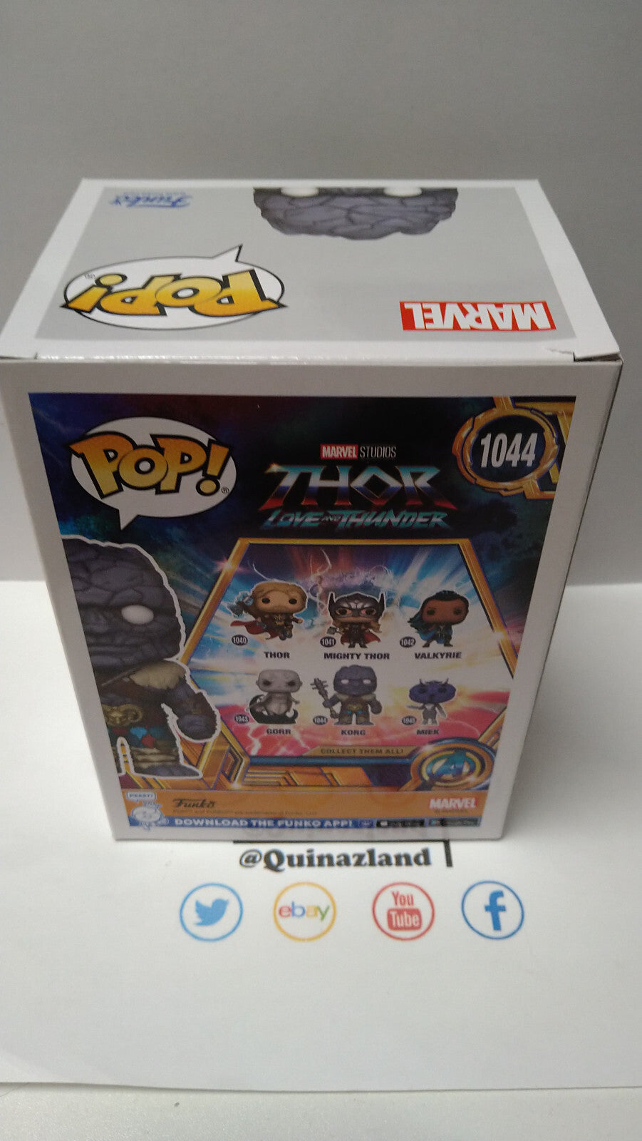 Funko Pop! THOR 2022 #1044 Korg  (FU21)