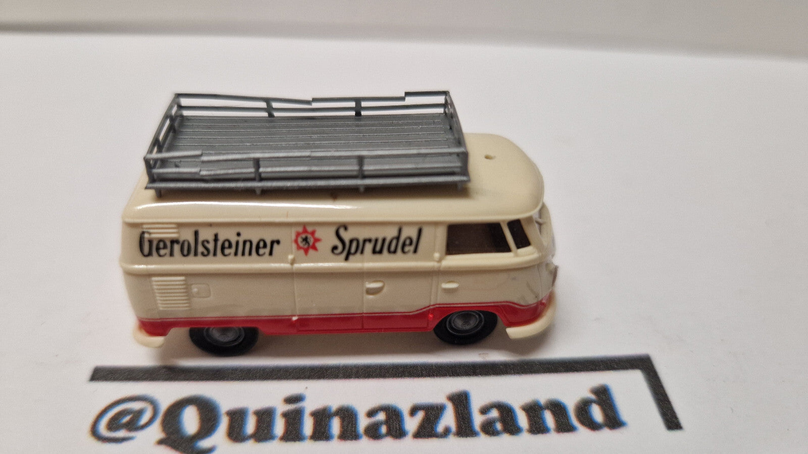 Brekina 1/87 Volkswagen T1 gerolsteiner sprudel  ⚠️ manque panneau public  (A05)