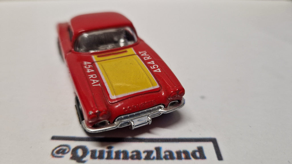 Matchbox 1983 mainline  1962 chevrolet corvette version jantes gold  (A06)