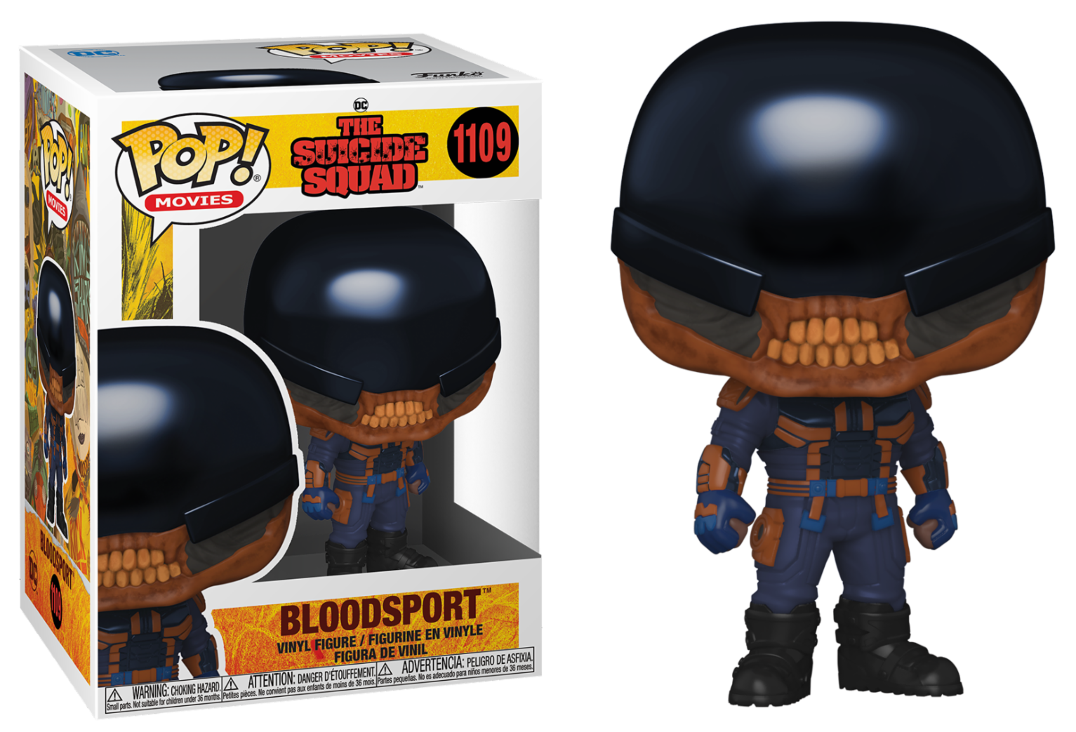 Funko Pop! DC Comics The Suicide Squad #1109 Bloodsport (F6)