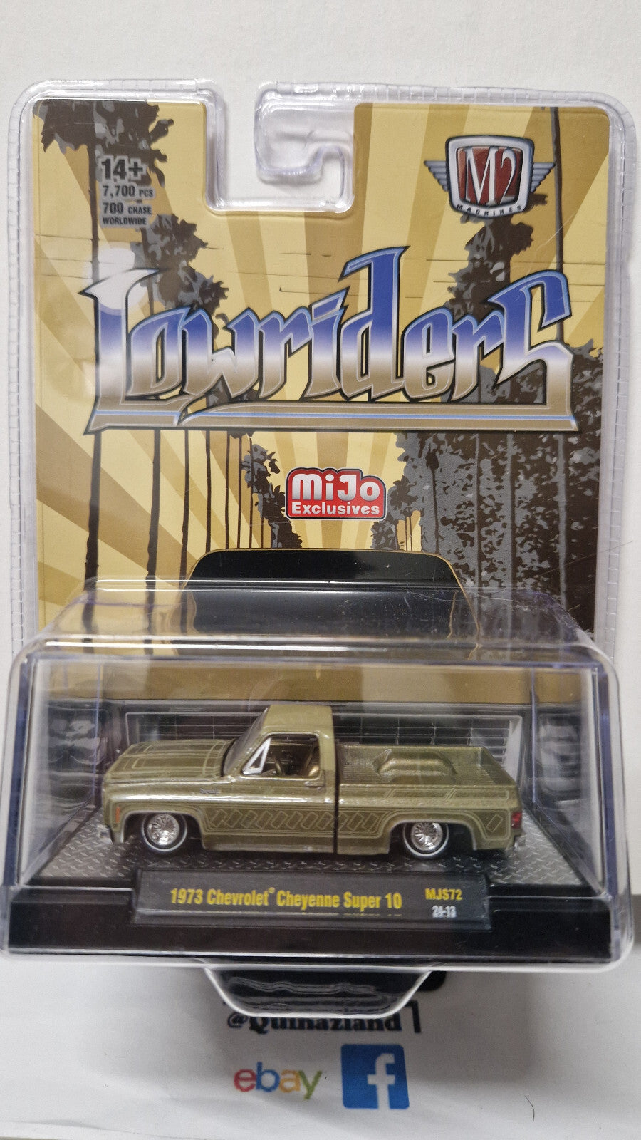 M2 Machines exclusive mijo 1973 Chevrolet Cheyenne Super 10, beige-brown (NG59)