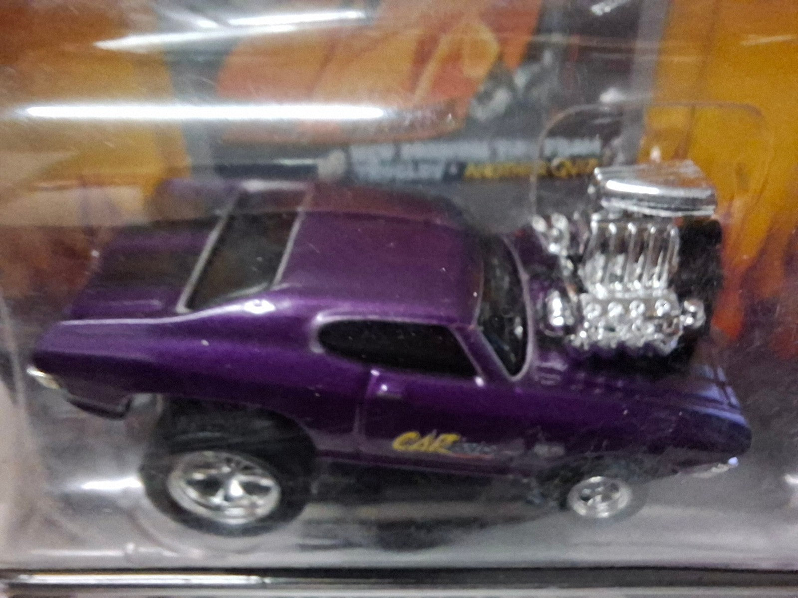 Muscle Machines 2002 cartoons  '69 chevelle    (NG55)