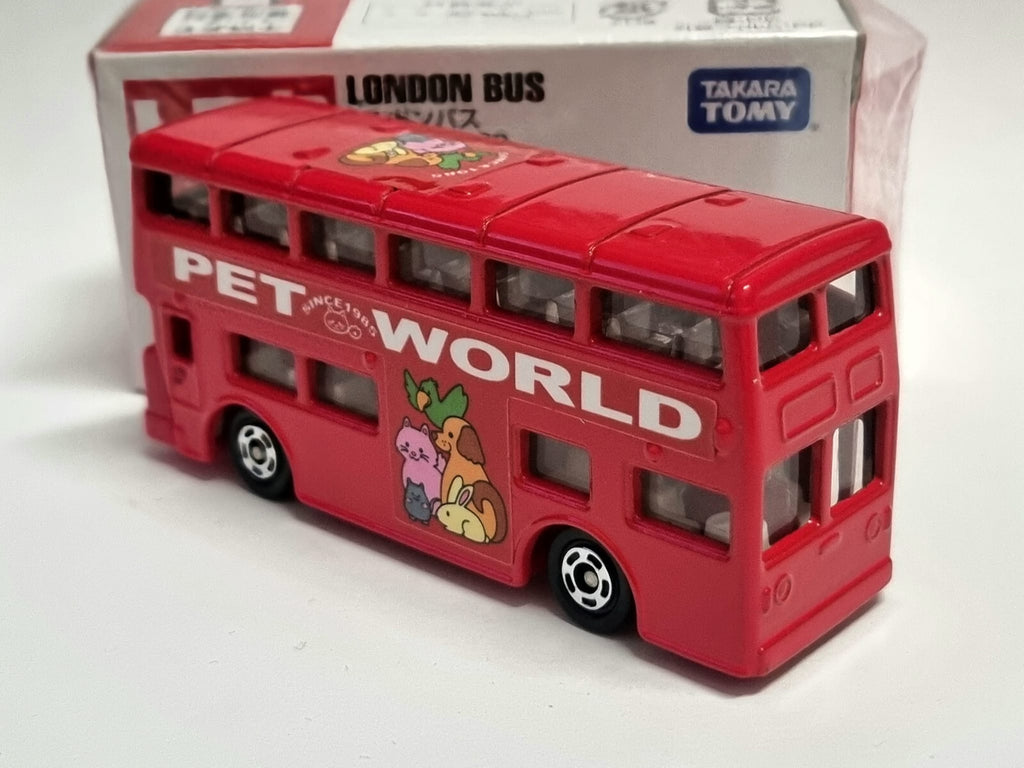 Tomica regular London bus pet world 1/130 (CP08)