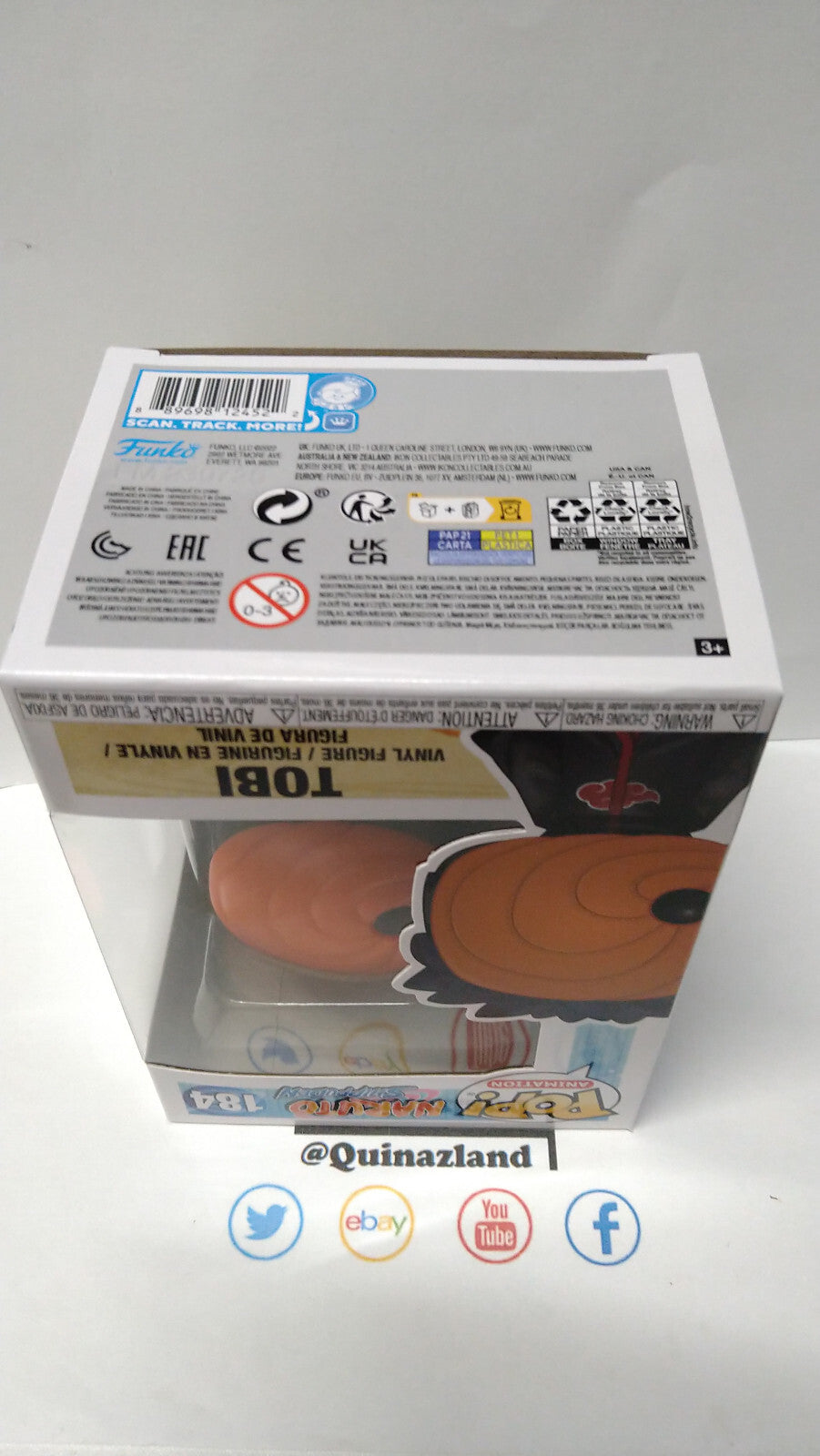 Funko Pop!  NARUTO  N° 184 Tobi (F12)