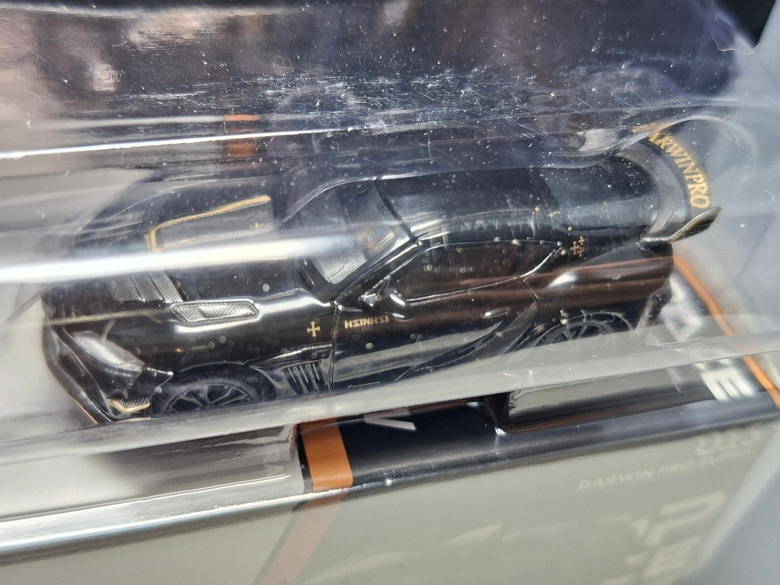 Pop Race 1/64 Darwin Pro 66G NWB Toyota Supra (A90), midnight black (NG38)