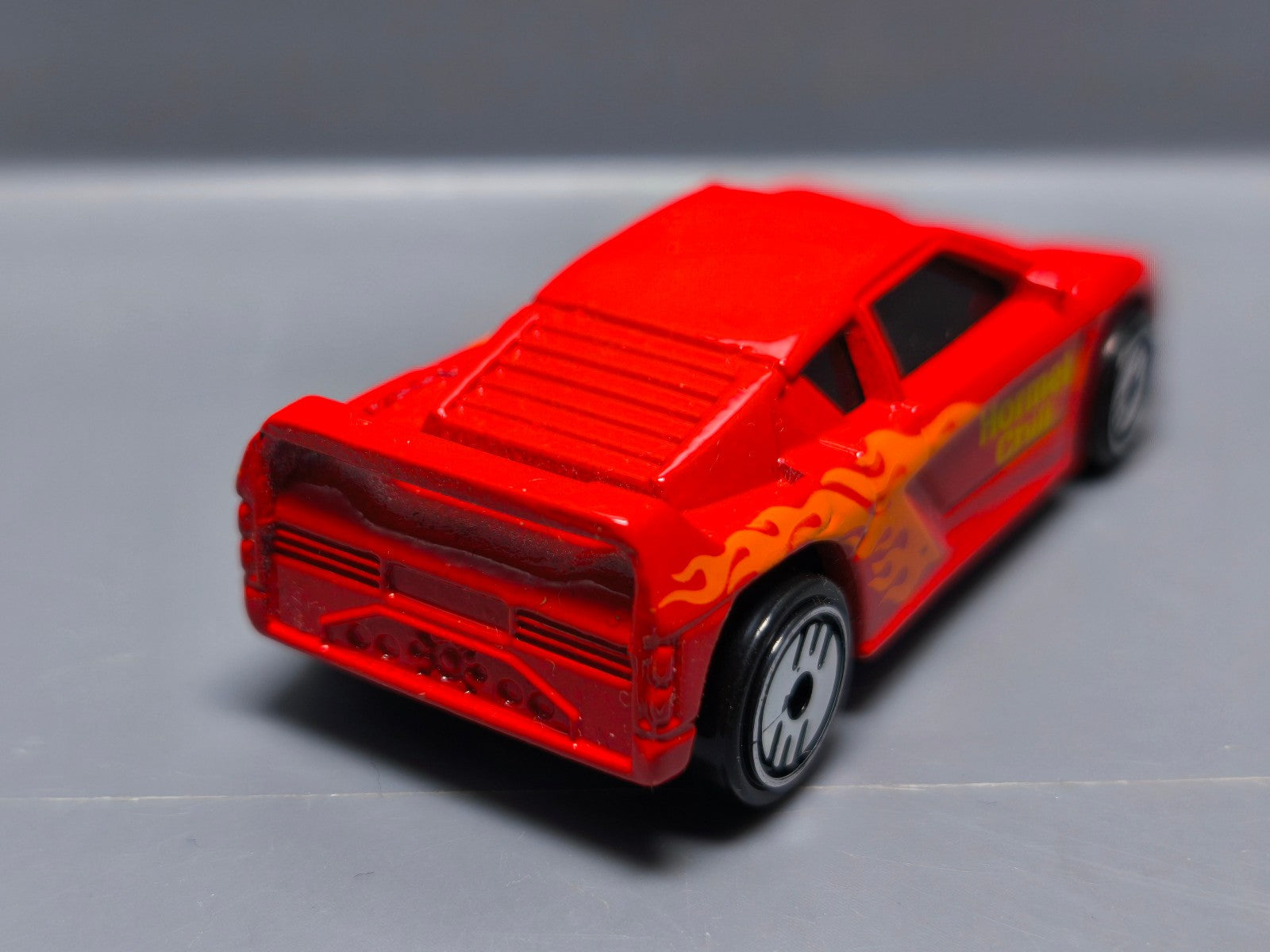 Hot Wheels Zender Fact 4 1995 Promo Hormel déco jaune (A21)