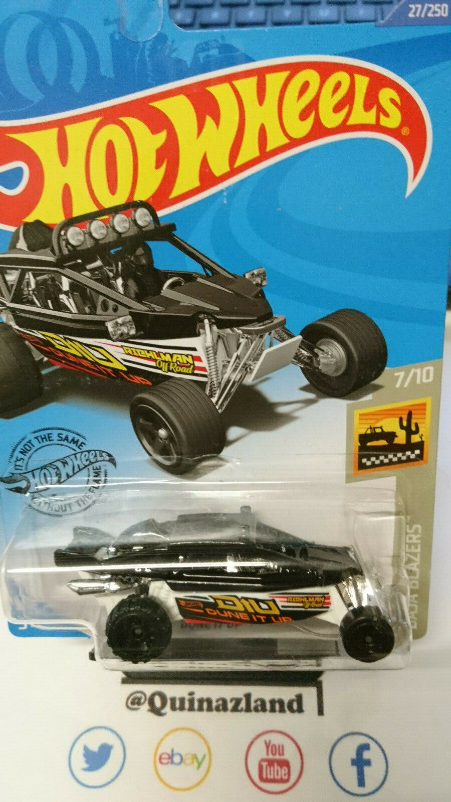 Hot Wheels Dune It Up 2020-027 noir (NP21)