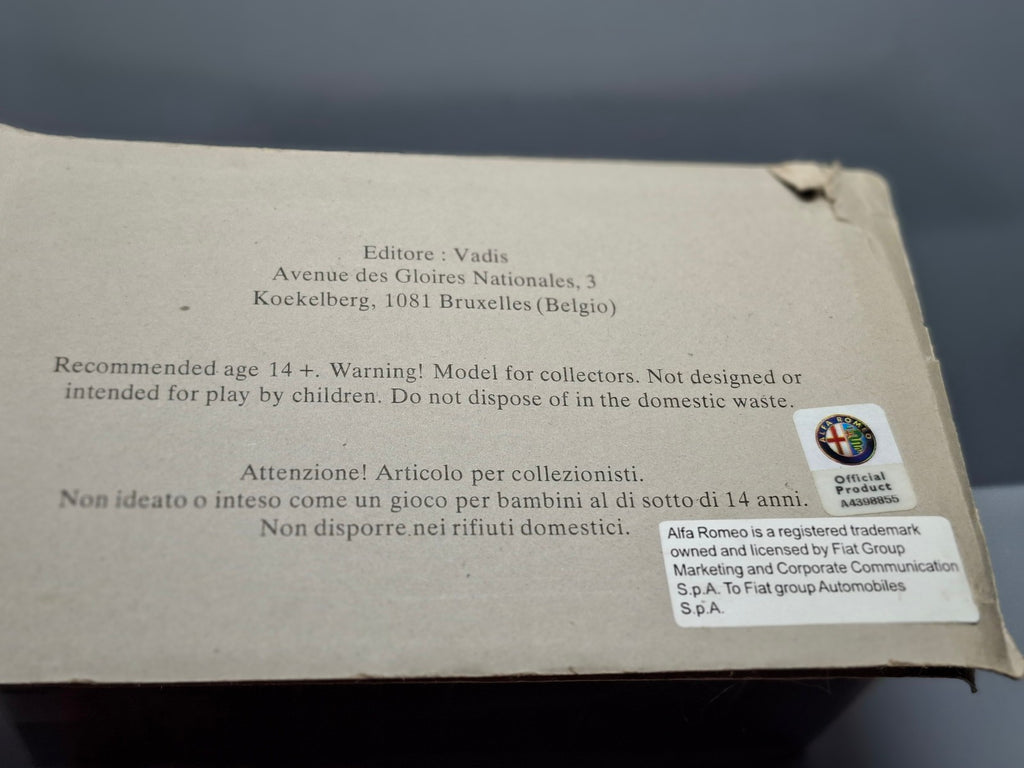 Vadis Alfa Romeo F20 Permaflex 1970  1/43 (NG12)