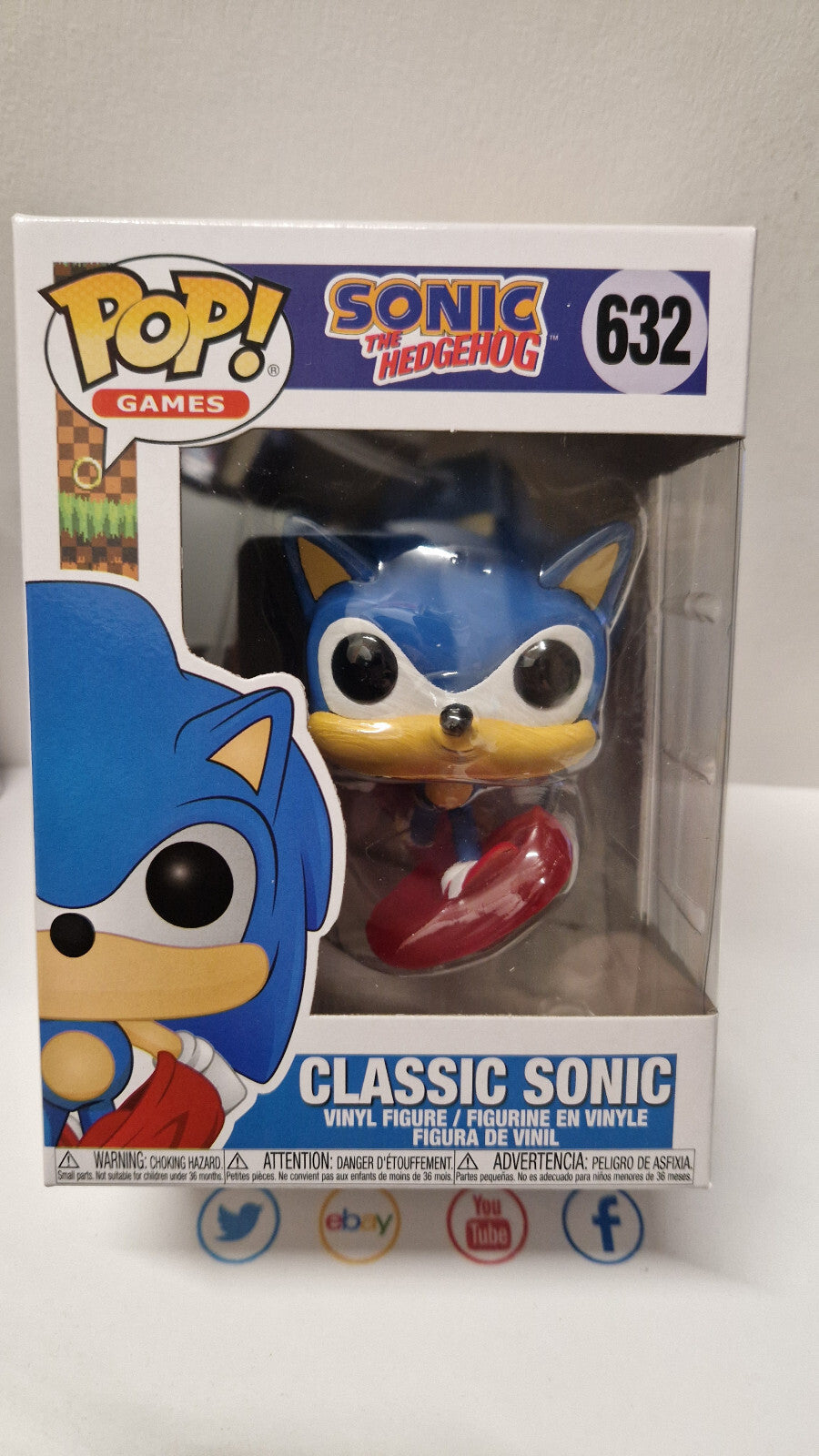 Funko Pop! Funko SONIC 30TH POP N° 632 Running Sonic (F21)