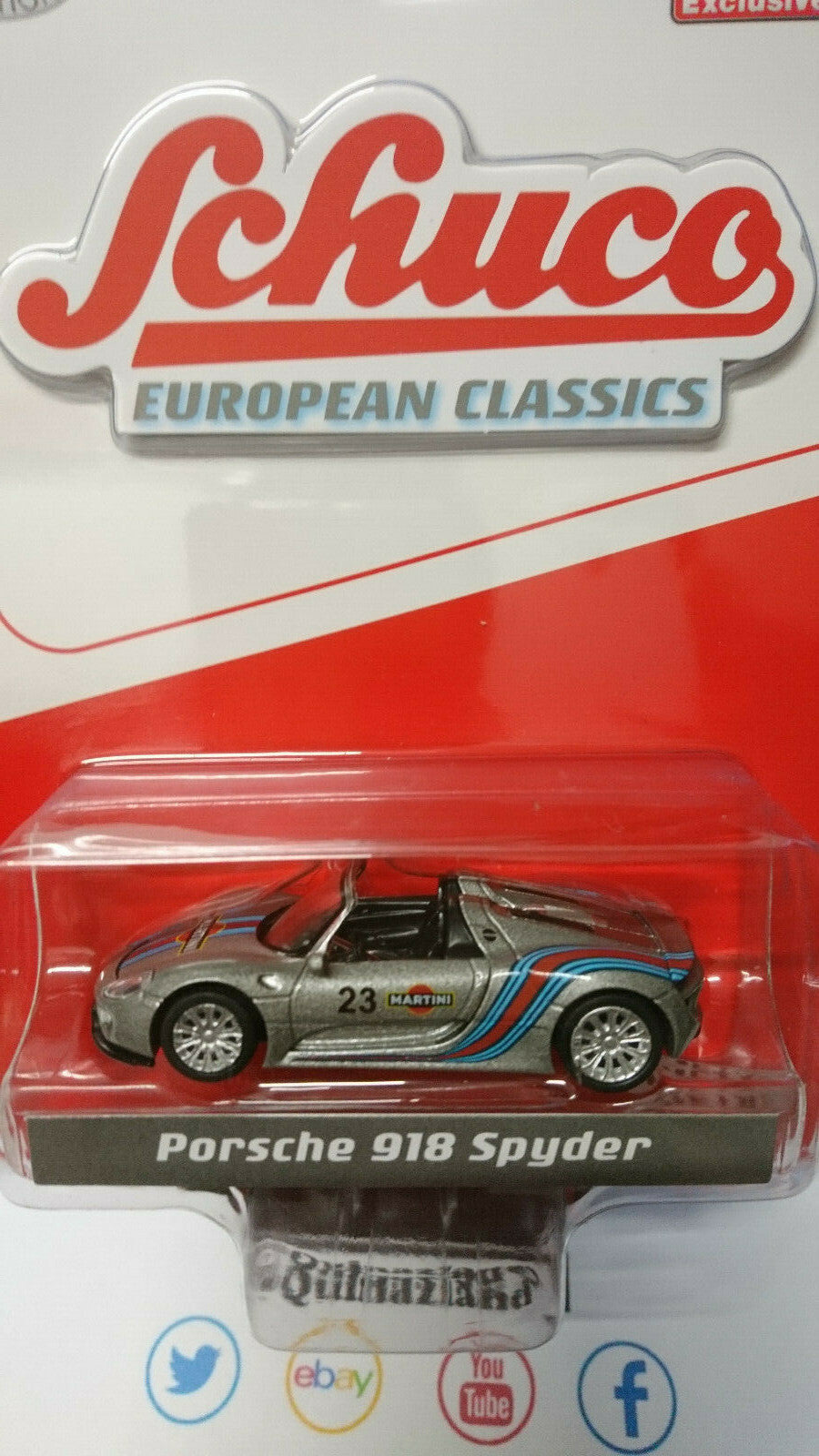 Schuco Porsche 918 Spyder Martini  Limited 2400pcs (NG75)