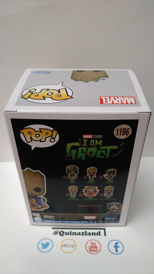 Funko Pop! I AM GROOT N° 1196 Groot with Cheese Puffs (FU20)