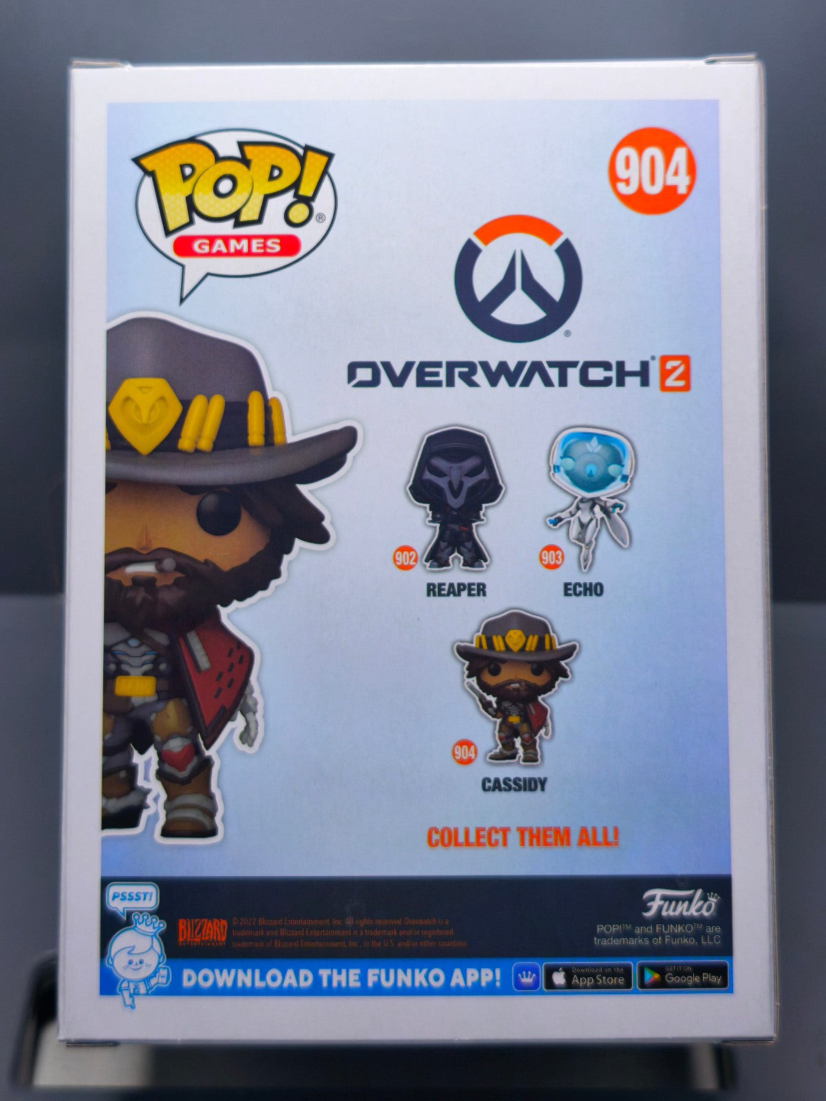 Funko Pop!  OVERWATCH 2  Games N° 904 Cassidy (F28)