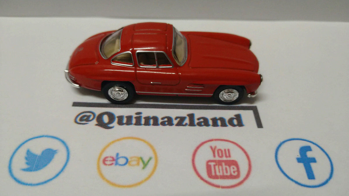 Schuco  1/64 Mercedes Benz 300SL Papier Edition, red (NP26)
