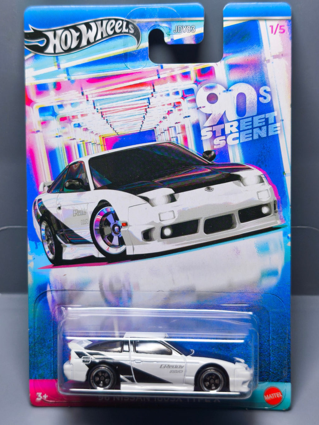 Hot Wheels 90s STREET SCENE ’96 NISSAN 180SX TYPE X  (CP01)