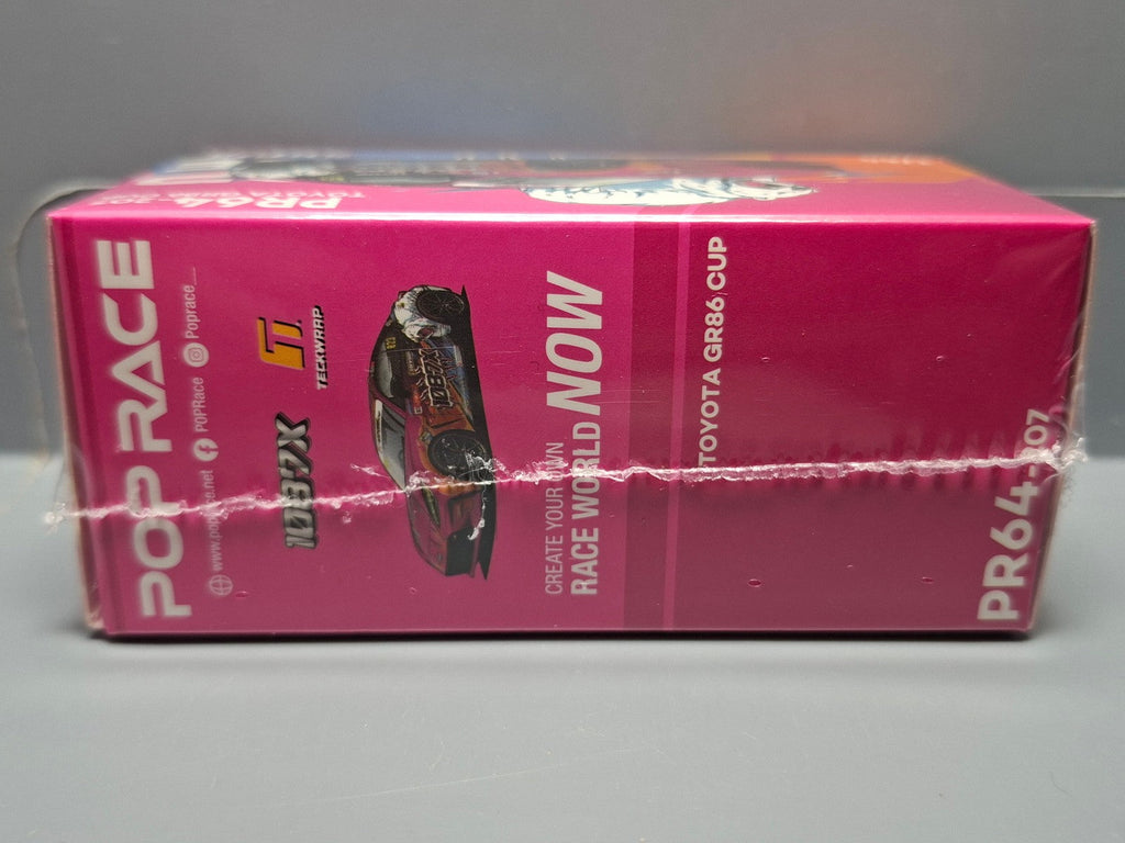 Pop Race 1/64 Toyota GR86 CUP 1087X, various (CP18)