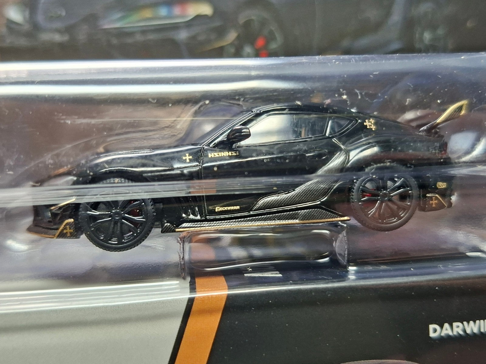 Pop Race 1/64 Darwin Pro 66G NWB Toyota Supra (A90), midnight black (NG38)