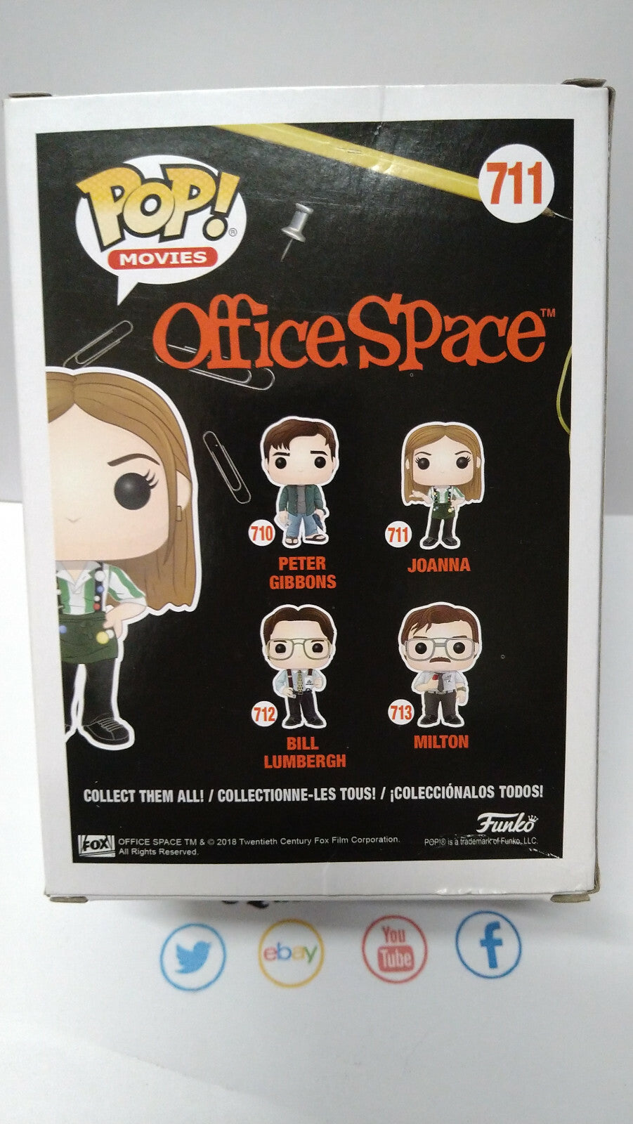 Funko Pop! Office Space #711 Joanna (F42)