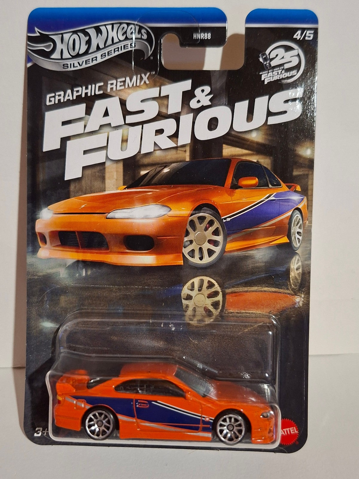 Hot Wheels Fast Furious Graphic Remix Nissan Silvia S15   (NP36)