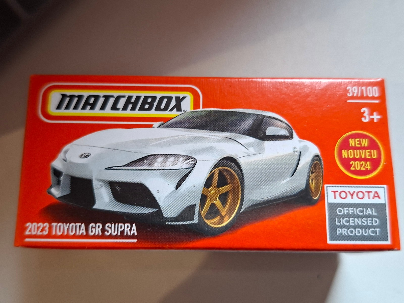 Matchbox 2023 Toyota GR Supra 39/100 (NP27)