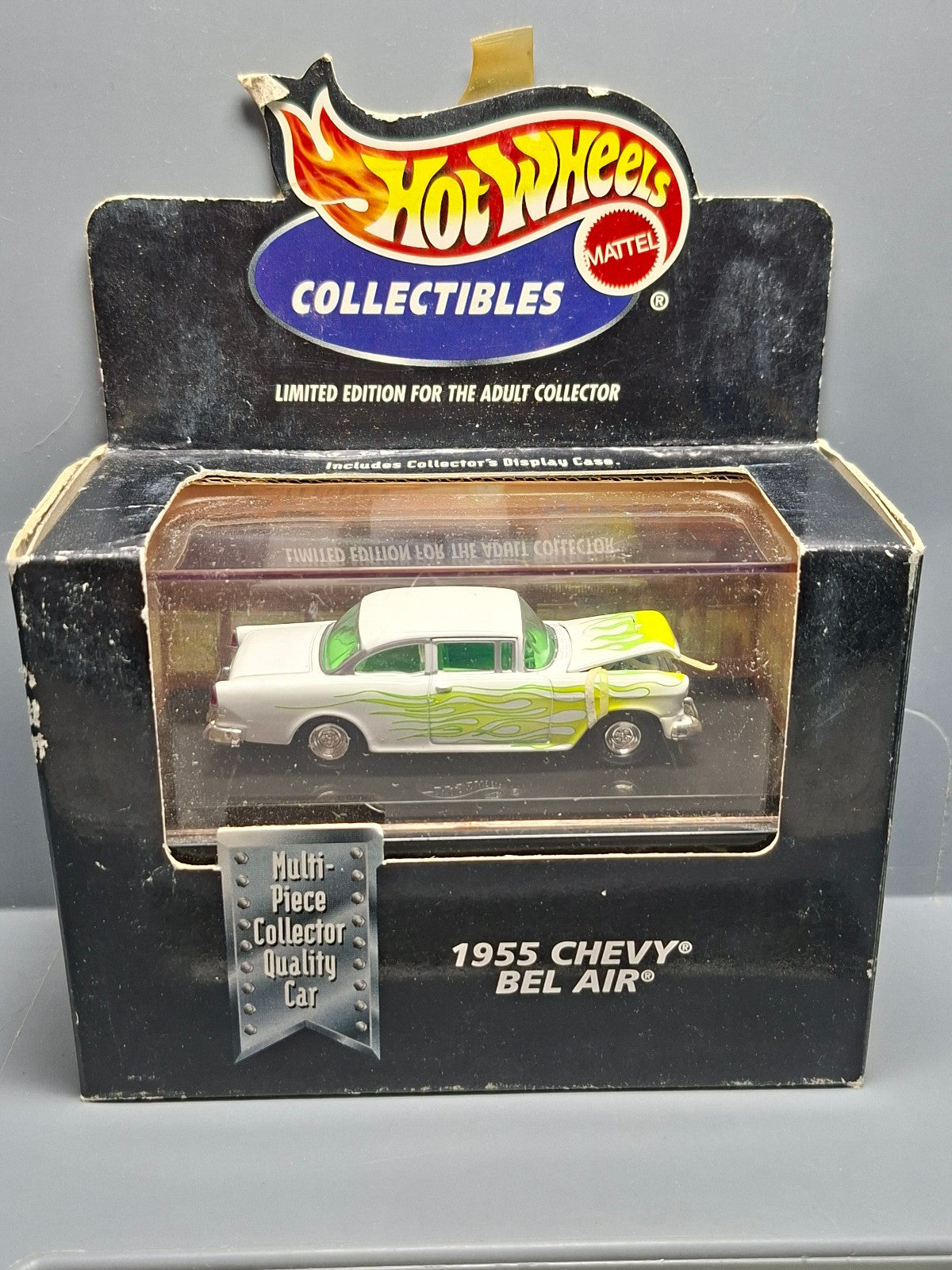 Hot Wheels 2000 cool collectible  1955 chevy bel-air voir élastiques  (NG13)