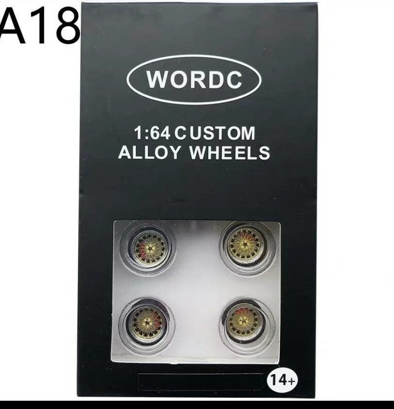 Set de jantes  pneu gomme pour Custom A18 (ET)