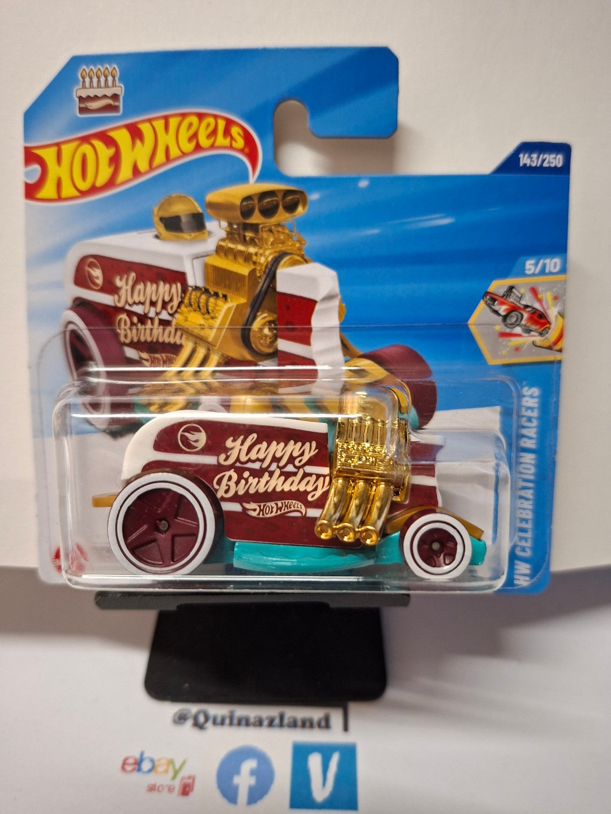 Hot Wheels Birthday burner treasure hunt  2025-143 (NP10)