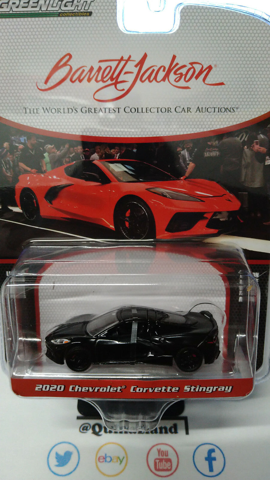 Greenlight Barrett-Jackson 2020 Chevrolet Corvette Stingray  (NG74)