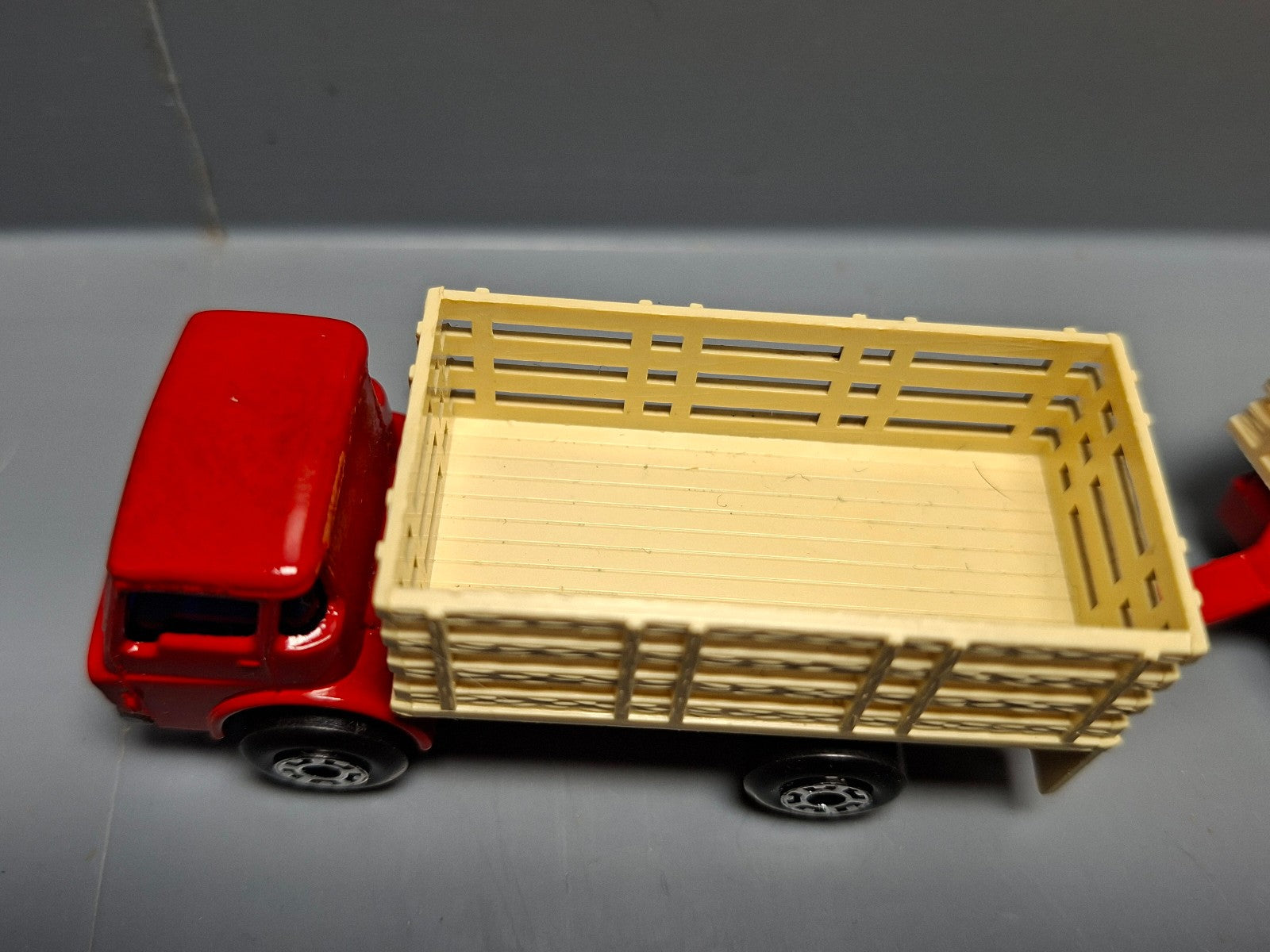 Matchbox 1978 farm set Cattle truck + trailer     (CP02)
