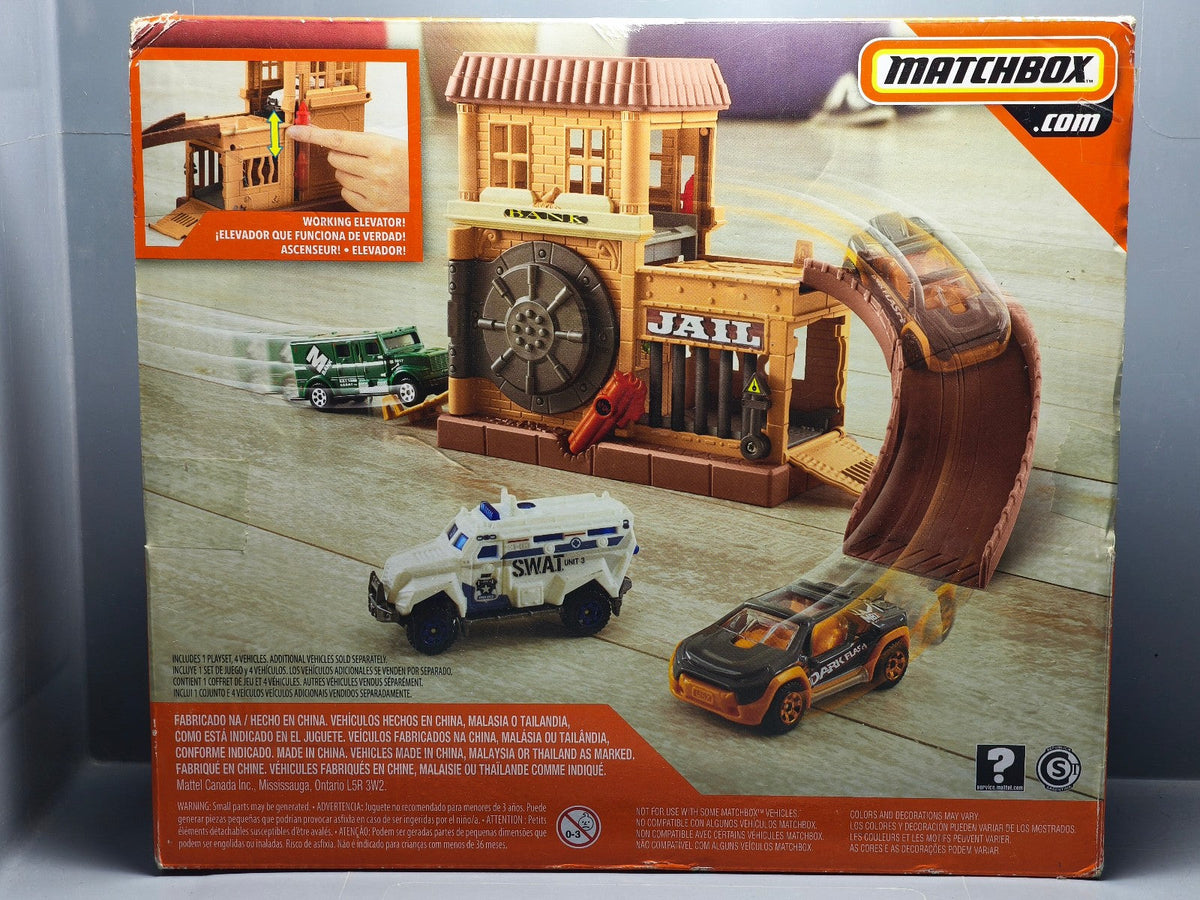 Matchbox Set de jeu cambriolage de banque (CT08)