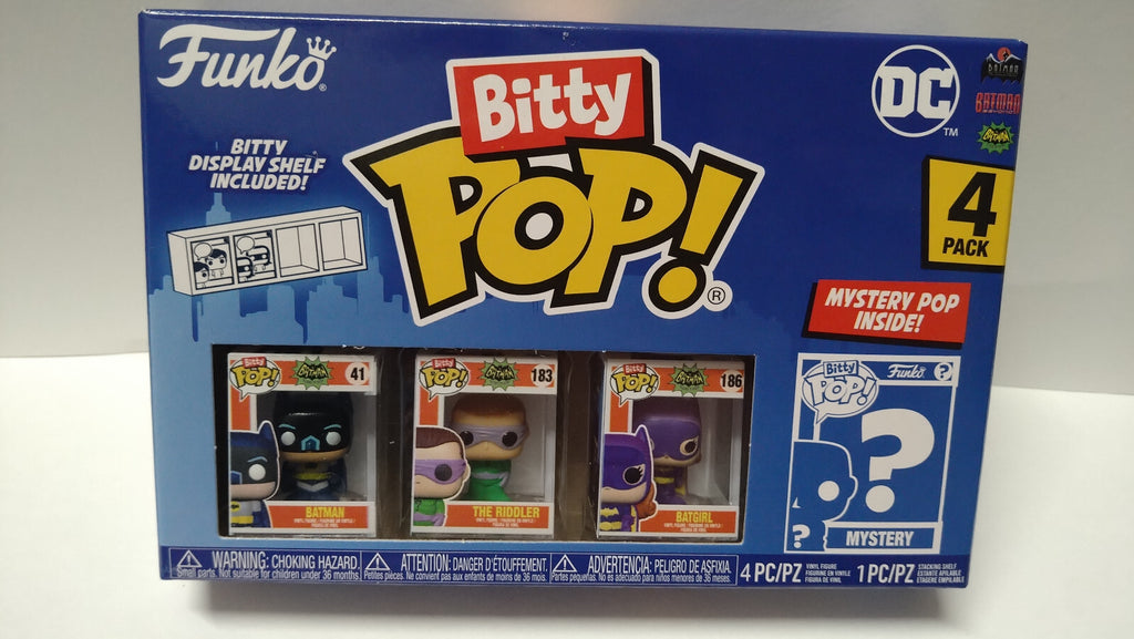 Funko Bitty Pop! 2.5cm DC  Bitty Pop  Pack Batman The Riddler Batgirl (F24)