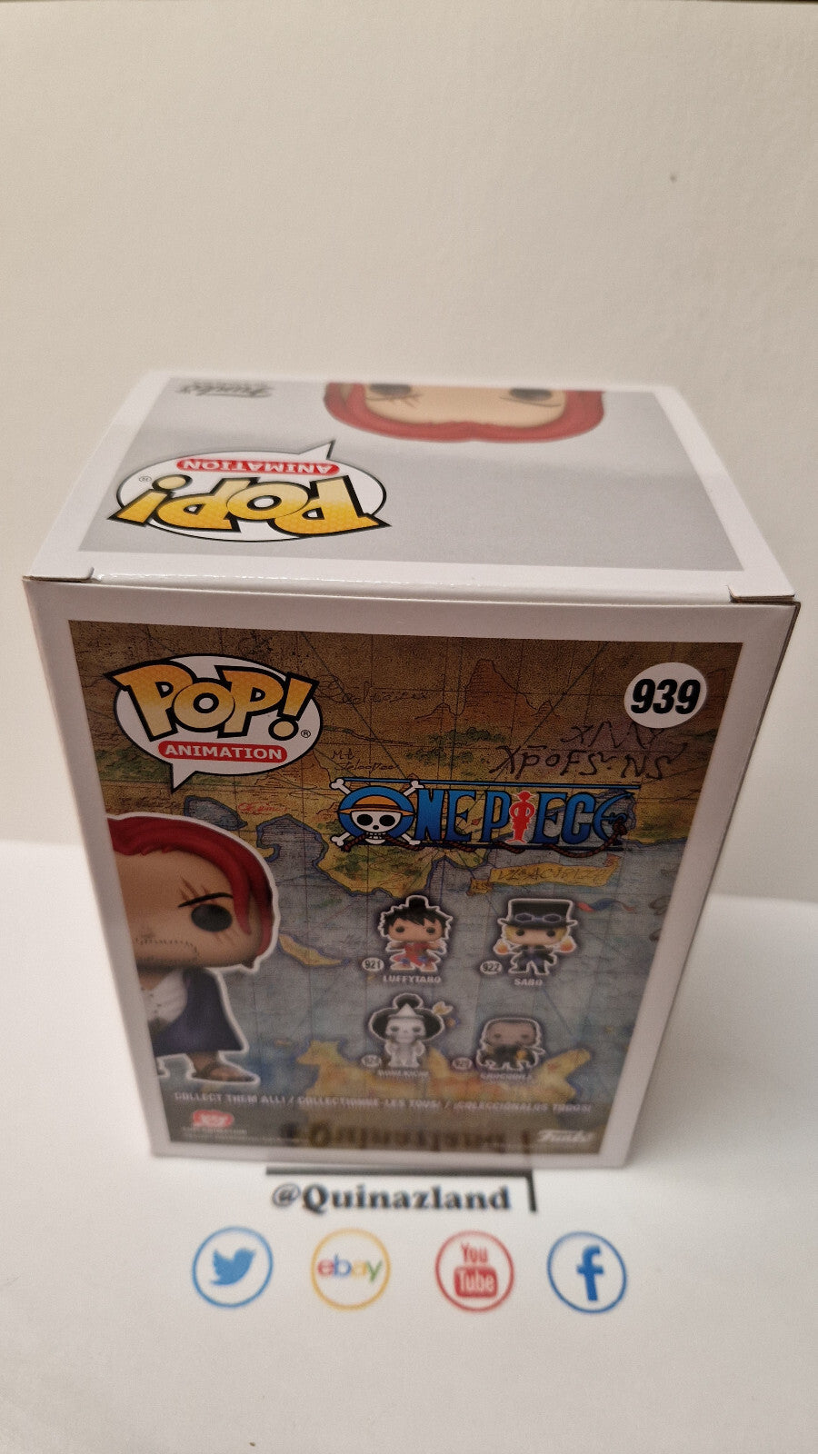 Funko Pop! ONE PIECE POP N° 939 Shanks Special Edition (F9)