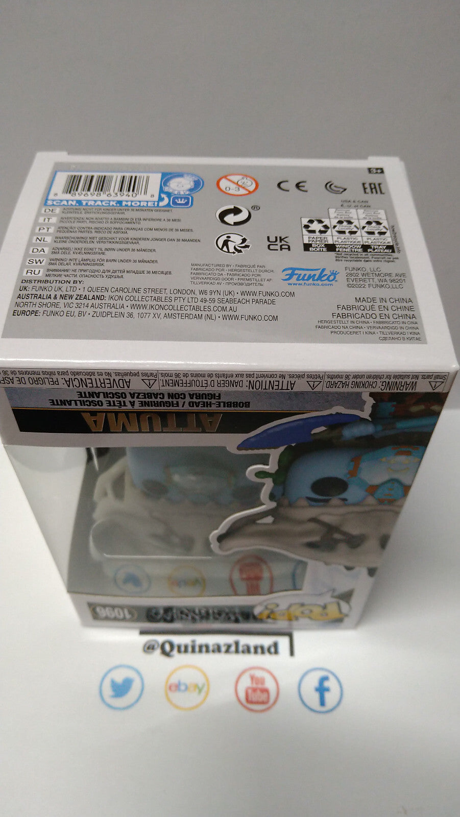 Funko Pop! BLACK PANTHER WAKANDA FOREVER 1096 Attuma (FU33)