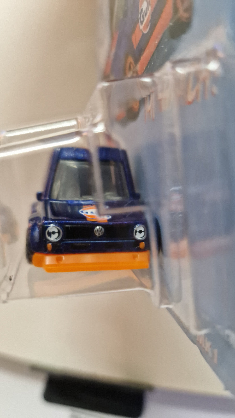 Hot Wheels 2025 Noppo Gulf racing Tooned Volkswagen golf MK1    (NP17)