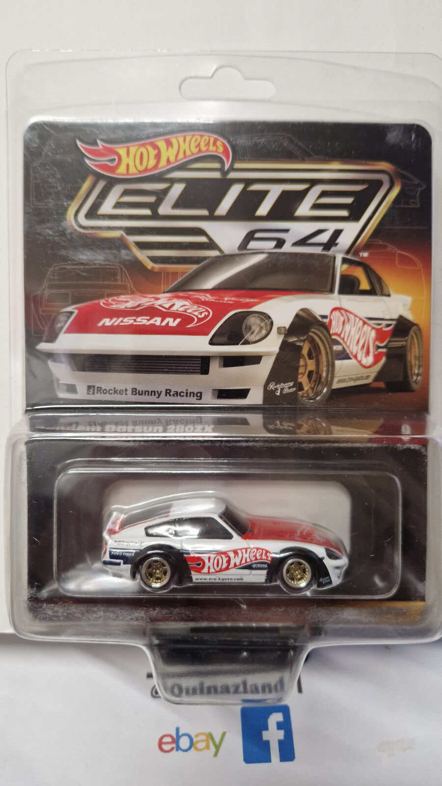 Hot Wheels Elite 64 Pandem datsun 280zx  (NG41)
